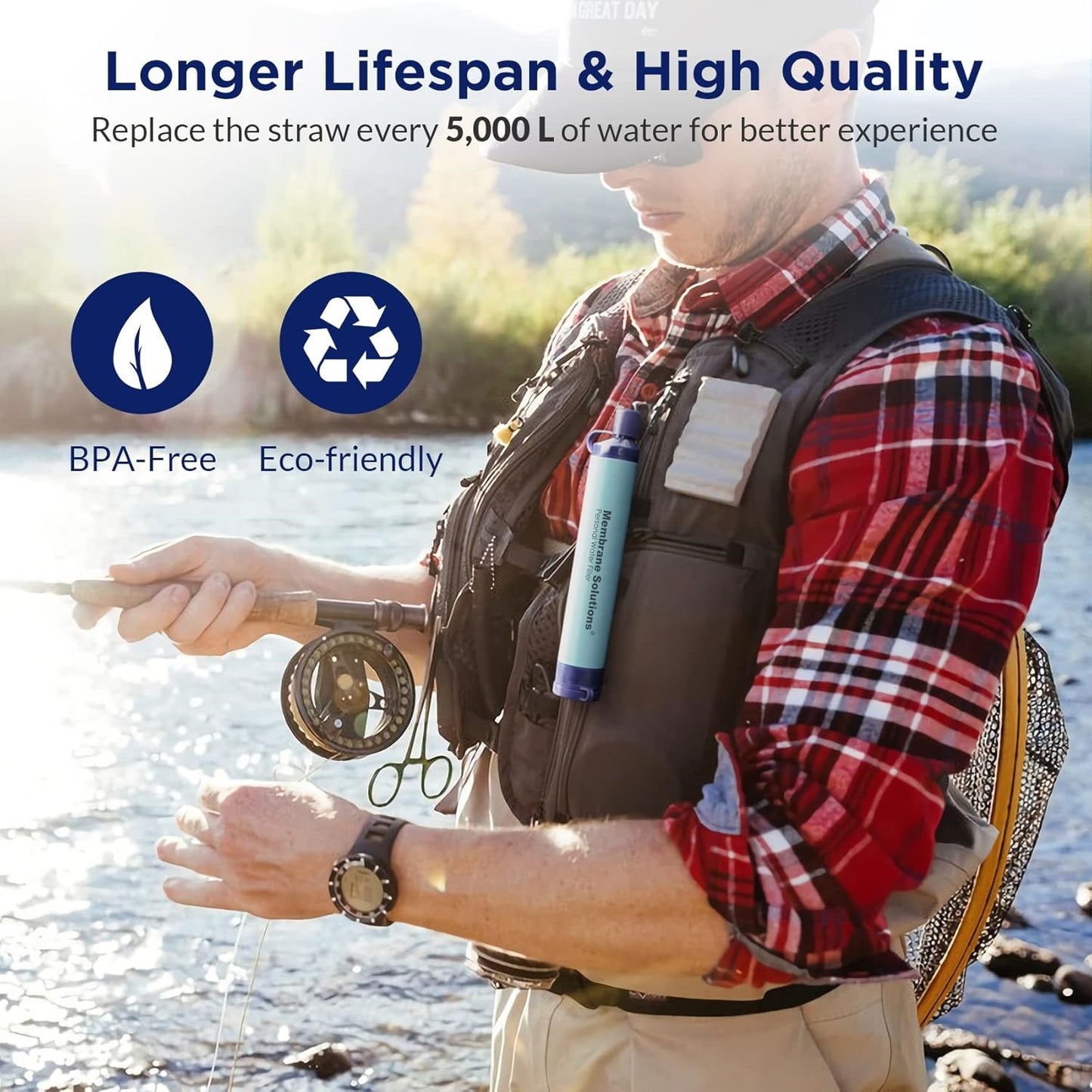 SurvivalStraw™ - Personal Water Filter